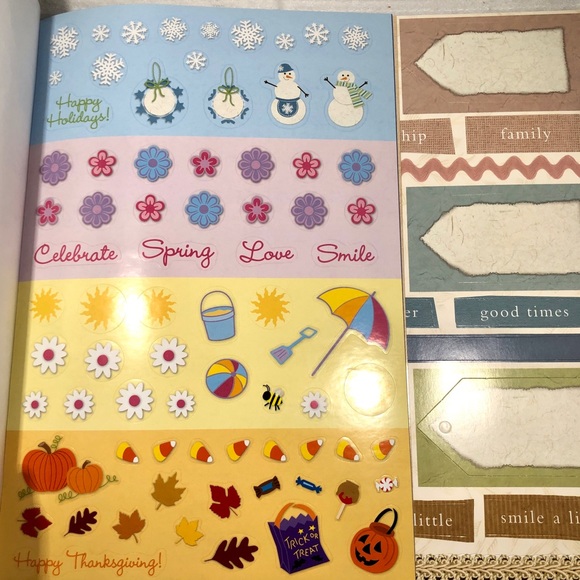 SCRAPBOOKING SIMPLE 1-2-3: Deluxe Scrapbooking Kit  12” x 12” pages. - Picture 17 of 17